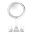 SKÖN Lifestyle CM100-10X (6-Inch) Illuminated Cosmetic Mirror with 10X Magnification + Organizer